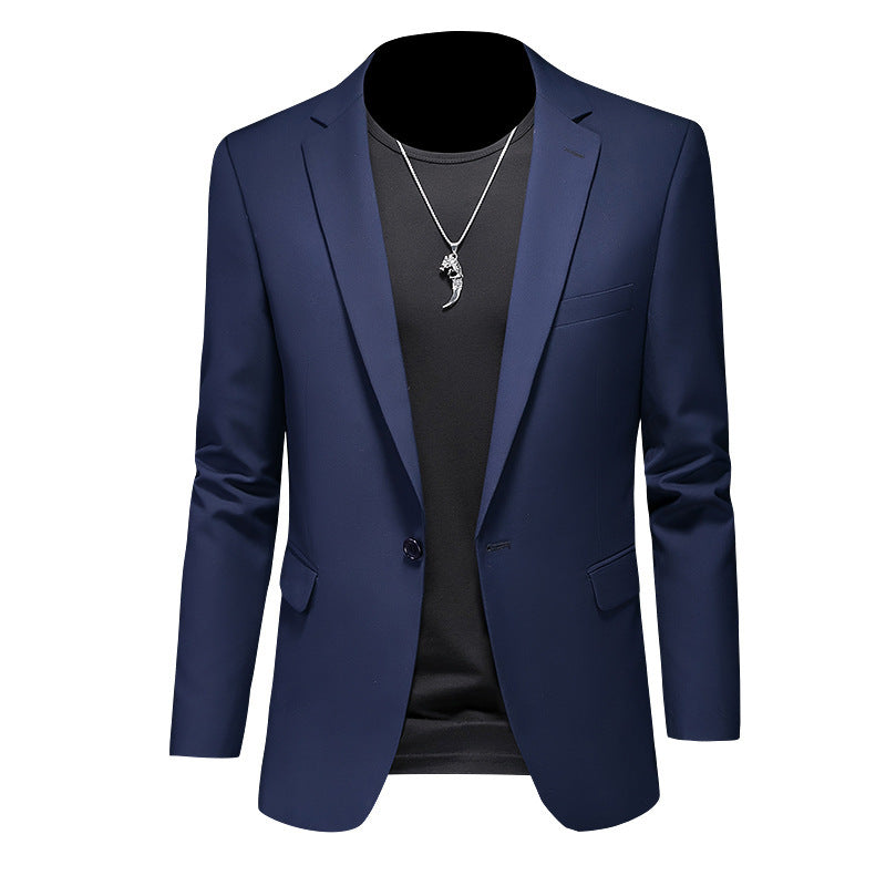 Men's Casual Plus Size Slim-fit Suit Jacket