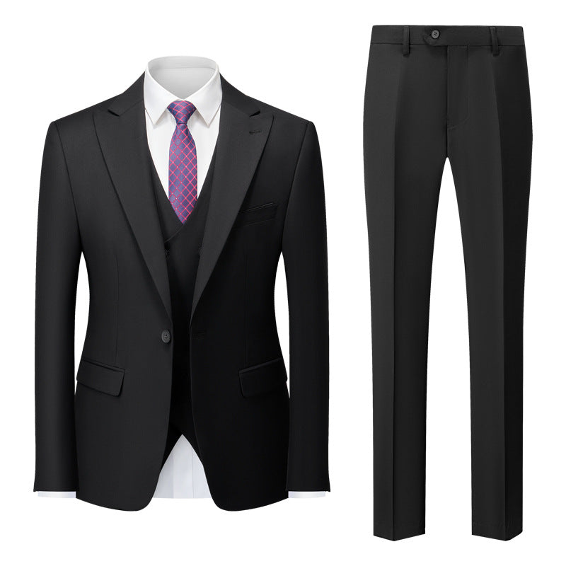 Verona Elegance- Costume Slim Italien 3 Pièces pour Homme (CJ)