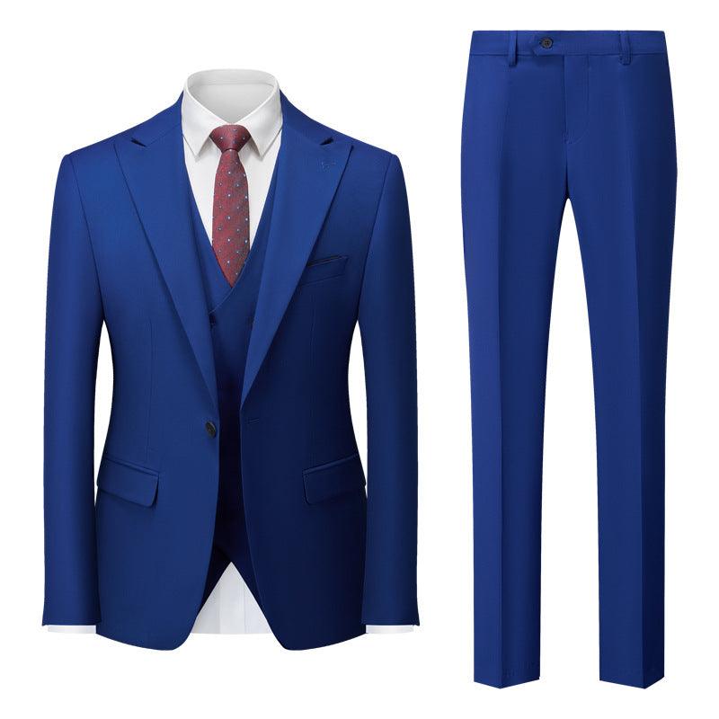 Verona Elegance- Costume Slim Italien 3 Pièces pour Homme (CJ)