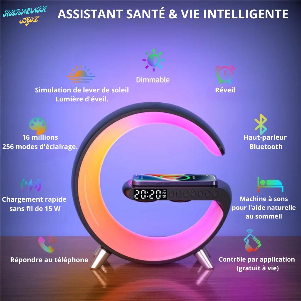 LumiCharge Pro - Lampe de Chevet (CJ)