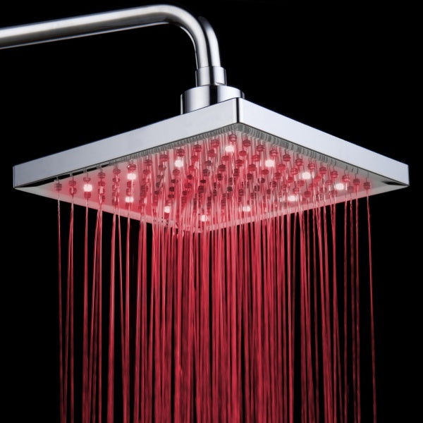 Douche LED 8" sans Piles (CJ) - HARMONIA STYLE