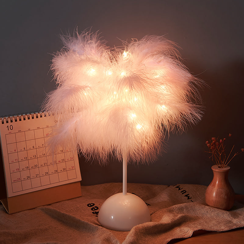 Lampe Plume Créative (CJ) - HARMONIA STYLE
