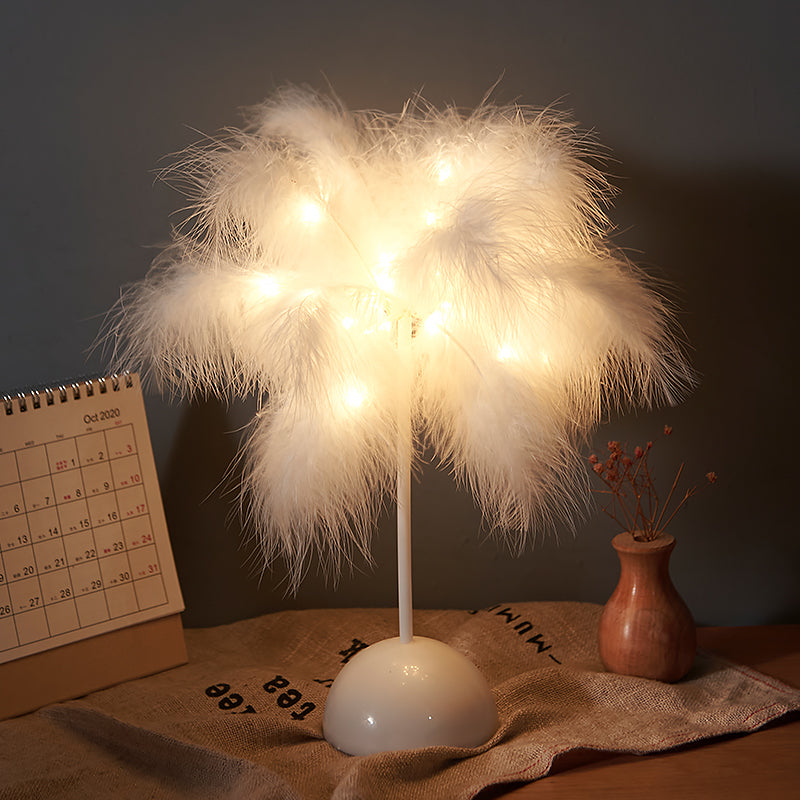 Lampe Plume Créative (CJ) - HARMONIA STYLE