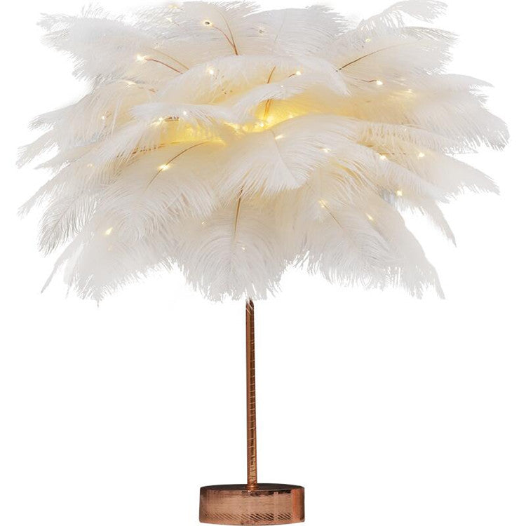 Lampe Plume Créative (CJ) - HARMONIA STYLE