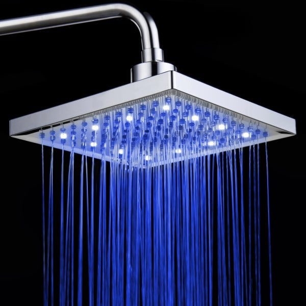 Douche LED 8" sans Piles (CJ) - HARMONIA STYLE