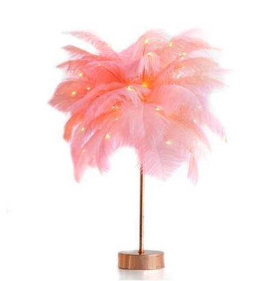 Lampe Plume Créative (CJ) - HARMONIA STYLE