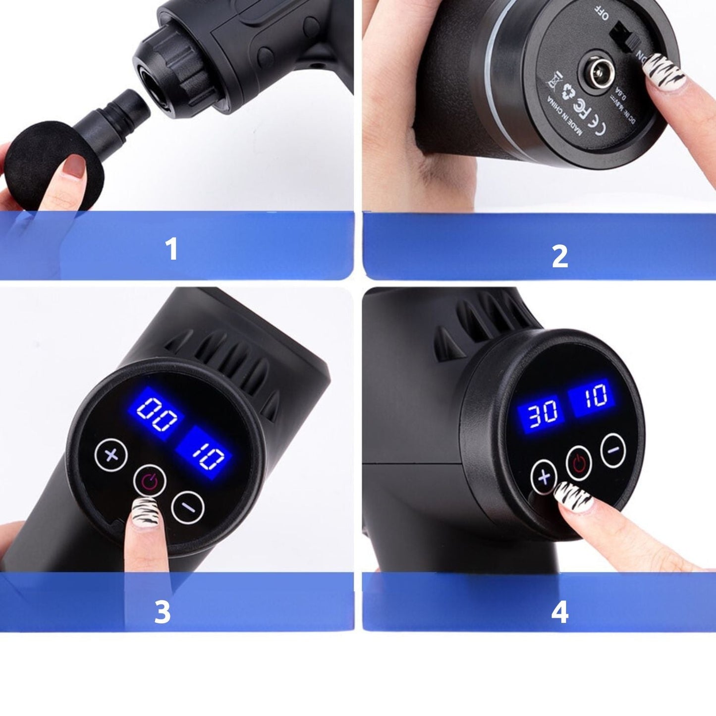 FlexiRelax - Le pistolet masseur (CJ) - HARMONIA STYLE