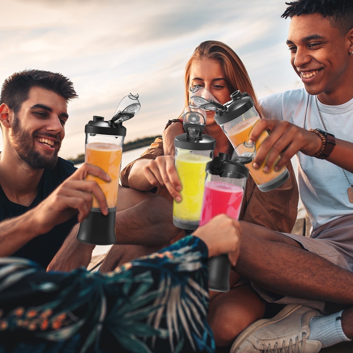 VitaFusion - Le mixeur de poche pour smoothies et shakes délicieux (CJ) - HARMONIA STYLE