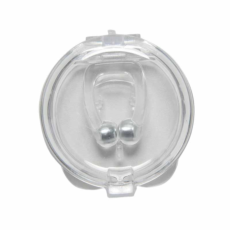 Mini pince-nez magnétique anti-ronflement en silicone