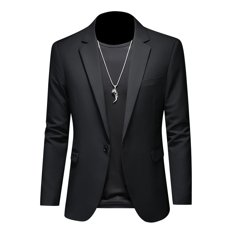 Men's Casual Plus Size Slim-fit Suit Jacket
