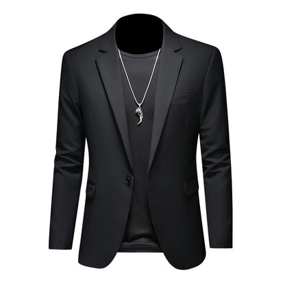 Men's Casual Plus Size Slim-fit Suit Jacket
