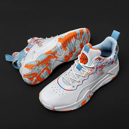 Professional basketball shoes New men's basketball shoes Women's high-quality anti-skid sports training shoes Size 36-45
