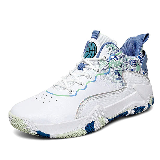Professional basketball shoes New men's basketball shoes Women's high-quality anti-skid sports training shoes Size 36-45
