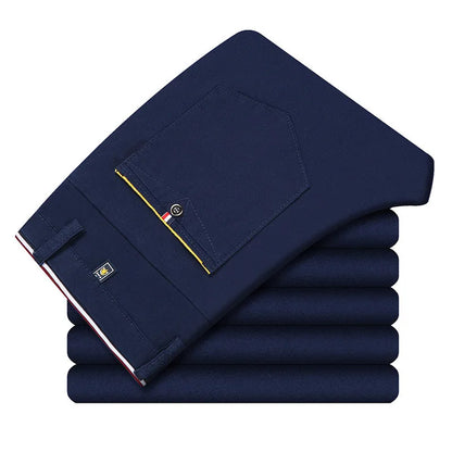 Pantalon FJPays l Slim pour Homme, Pantalon Serré, Plissé, Fil, Faisceau de Fermeture, Décontracté, Boutique, Mode, Nouveau, 2023