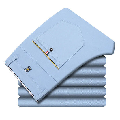 Pantalon FJPays l Slim pour Homme, Pantalon Serré, Plissé, Fil, Faisceau de Fermeture, Décontracté, Boutique, Mode, Nouveau, 2023