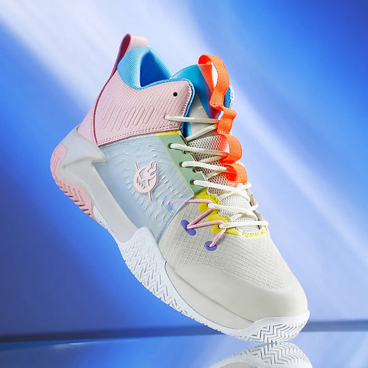 Original Men Womens Mid-Top Basketball Sneakers Cushioning Sports Shoes Shock Absorbing Anti-Slip Basket Shoes Unisex Size 36-45