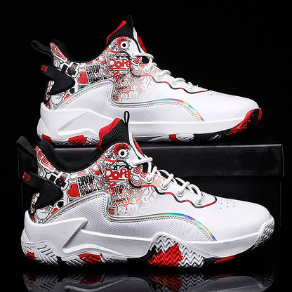 Professional basketball shoes New men's basketball shoes Women's high-quality anti-skid sports training shoes Size 36-45