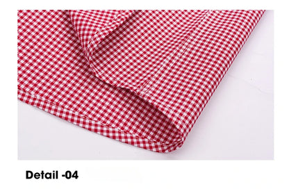 New in shirt hight-qulity100%Cotton long-sleeve shirts for men slim fit casual soft plaid tops sligle pocket houndstooth clothes
