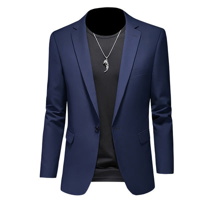 Men's Casual Plus Size Slim-fit Suit Jacket