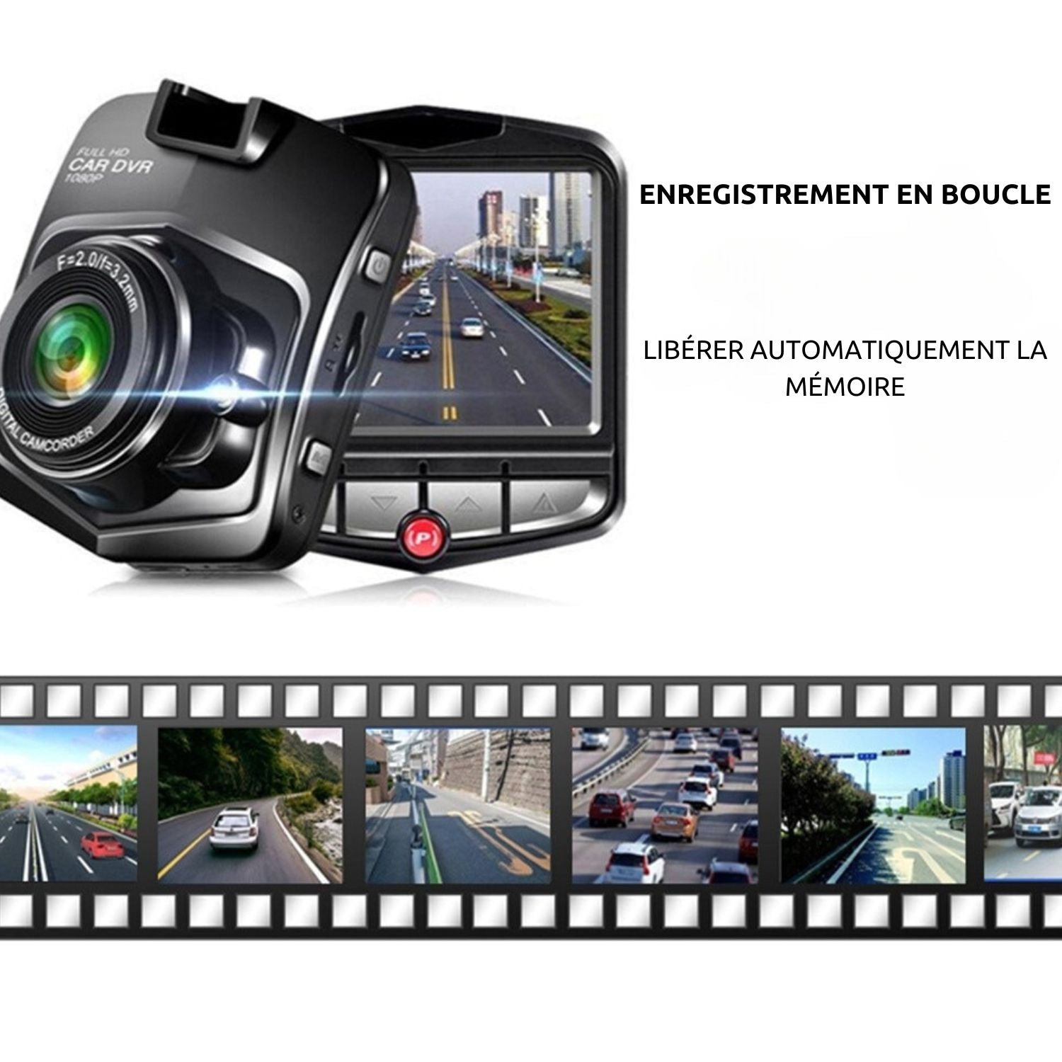 DriveGuard HD - Caméra pour voiture (CJ) - HARMONIA STYLE