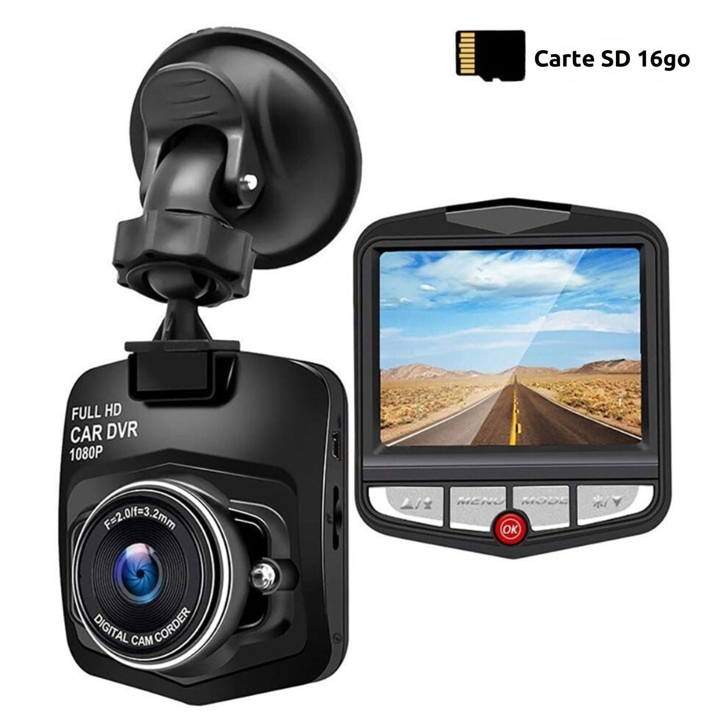 DriveGuard HD - Caméra pour voiture (CJ) - HARMONIA STYLE