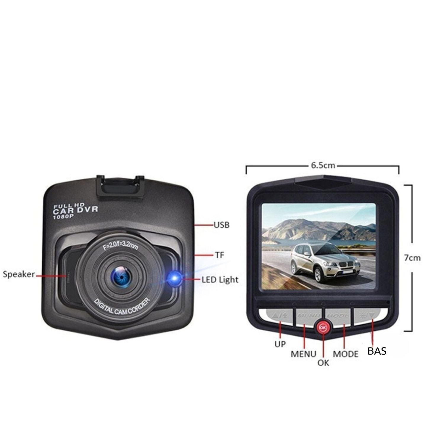 DriveGuard HD - Caméra pour voiture (CJ) - HARMONIA STYLE